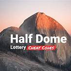 half dome lottery results